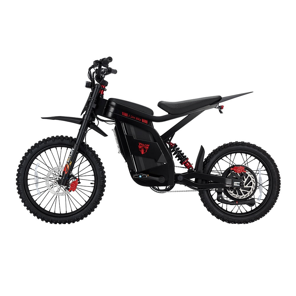 Talon T767 72V Dirt Bike with Pedals