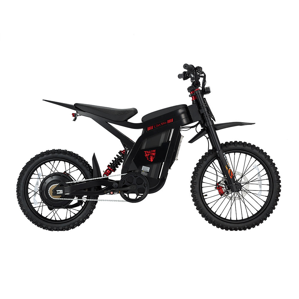 Talon T767 72V Dirt Bike with Pedals